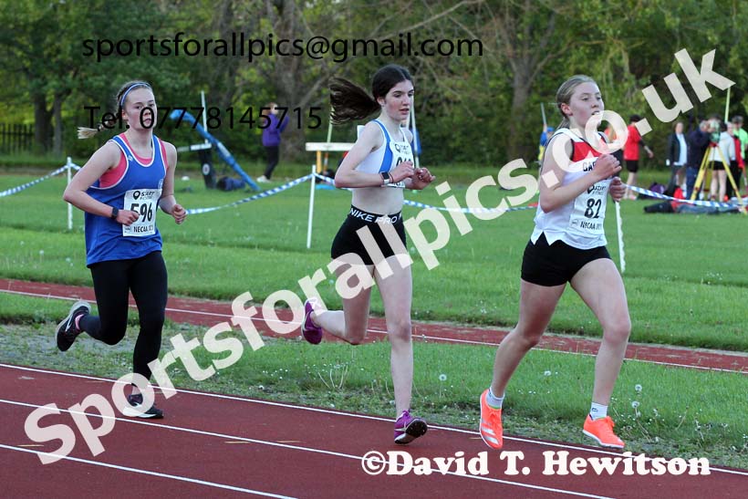 3000 metres, 2021 North East Grand Prix No. 2, Monkton, Wednesday, May 19th. Photo: David T. Hewitson/Sports for All Pics